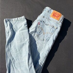 Levi's Men's Jeans in Light Blue Denim